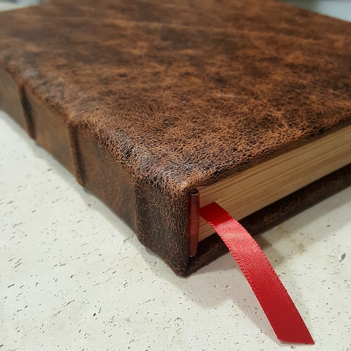 Custom Leather Bound Books Etsy
