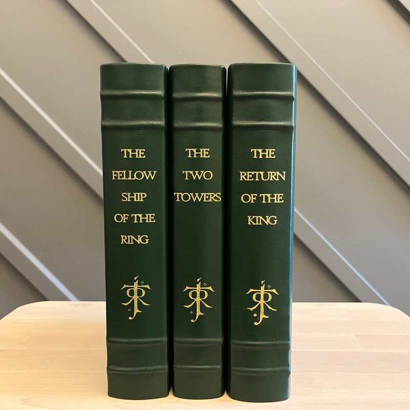 Lord of Rings Leatherbound - Etsy