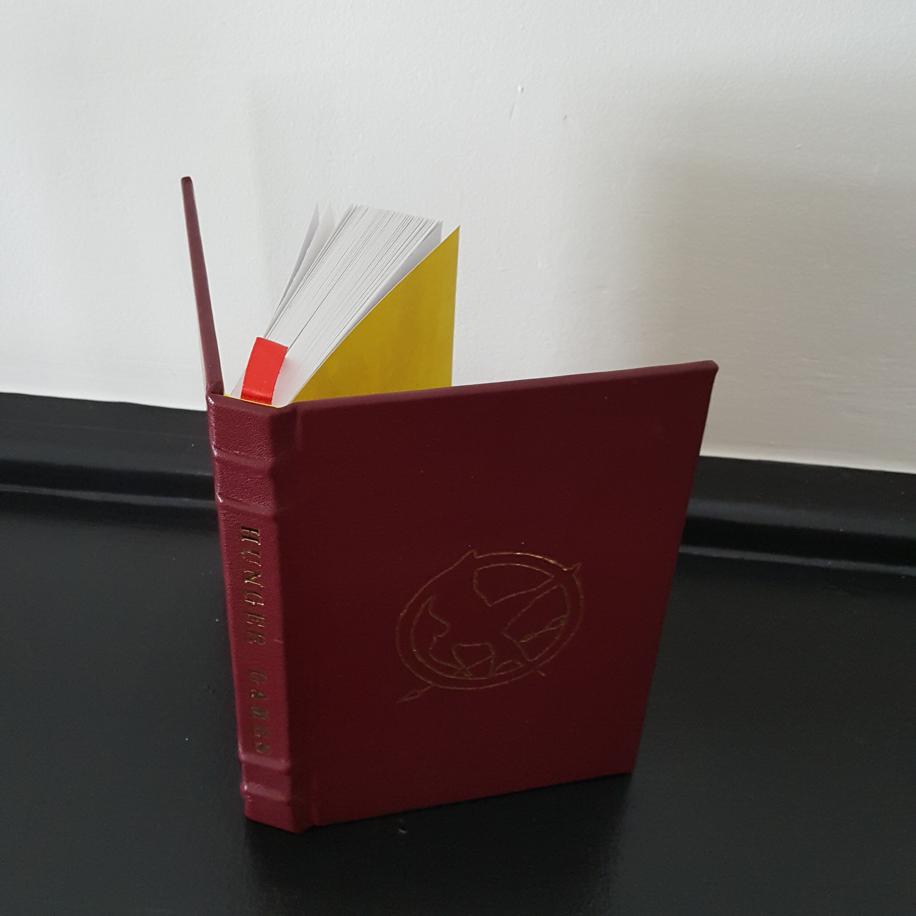 Hunger Games Set of Hardcover Books Handmade Brown Premium Leather-bound  Books 
