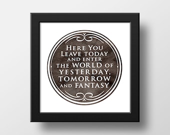 Here You Leave Today Etsy Uk
