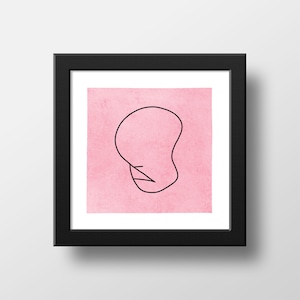 Impresión en acuarela "Dignidad" de Los Simpson, Los Simpson escénicos, Póster de Kirk Van Houten "Dignidad", ilustración en acuarela, arte de pared, 21 x 21 cm