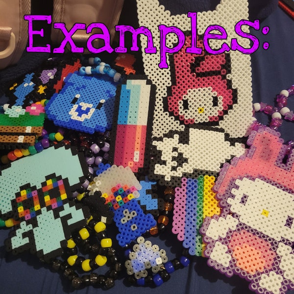 Custom Perler Bead Kandi