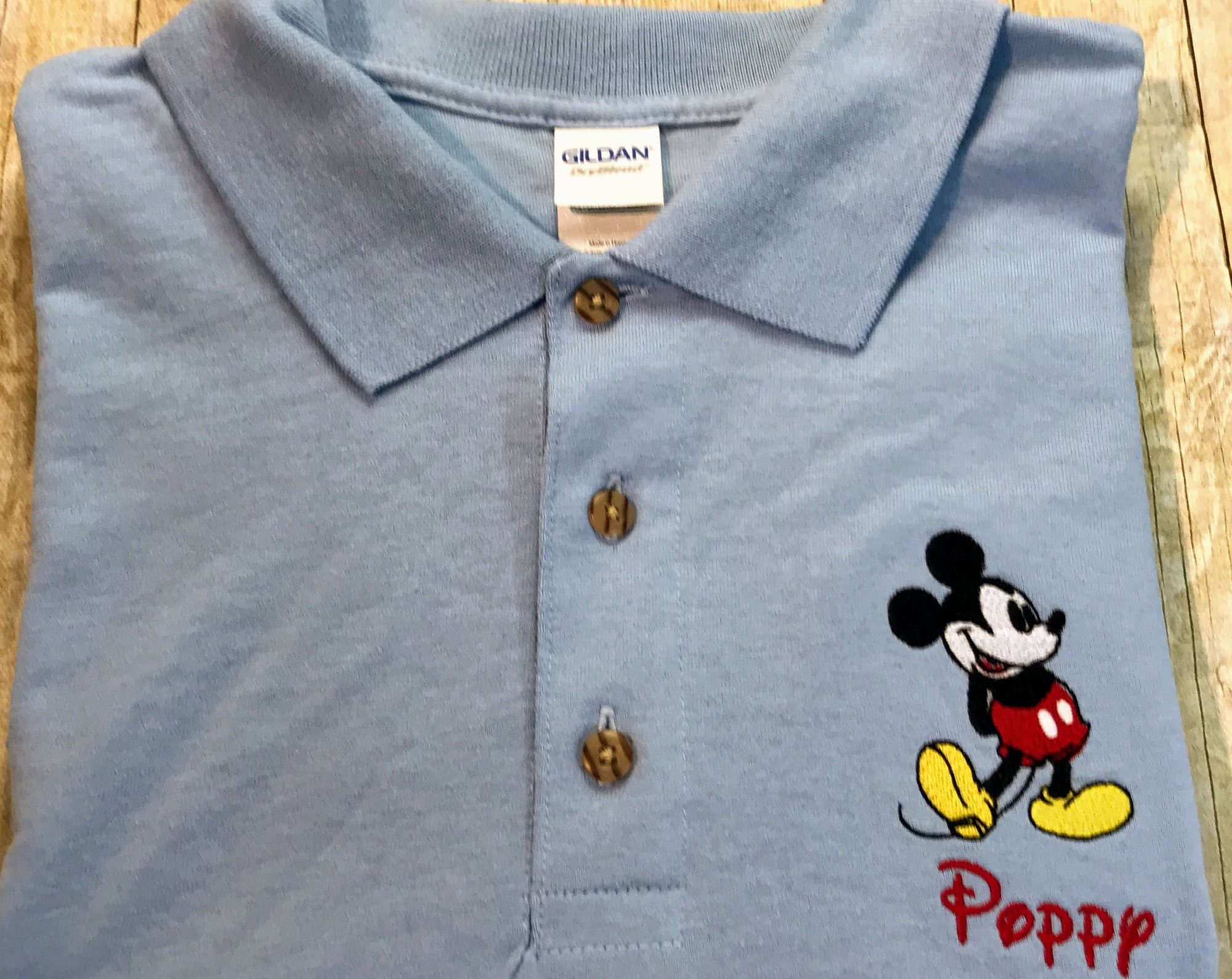 Classic Mickey Personalized Embroidered Polo Shirt