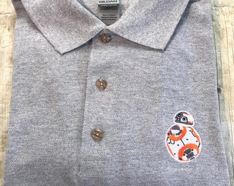 BB8 Embroidered Polo Shirt