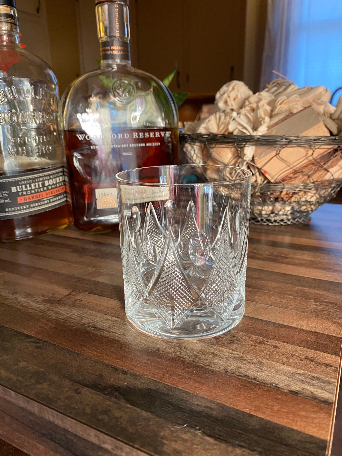 Bourbon Whiskey Handmade Crystal Glasses Retirement Gift Etsy