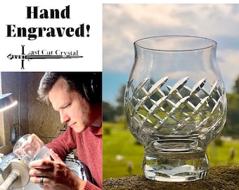 Engraved Bourbon Glass Whiskey Tumbler Whisky Gift Custom Lover Handmade Design Scotch Tasting Cocktail Vessel Premium Barware Unique