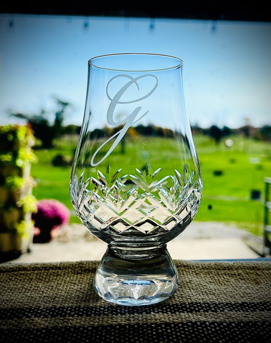 Personalized Glencairn Whiskey Glass: Hand-engraved Bourbon Tasting ...
