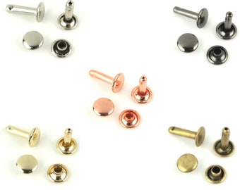 FERRAMENTA PER BORSE - Rivetti - Grandi - Palo da 1/2" o palo da 13 mm - Colori multipli - Sallie Tomato - (STS147-large)