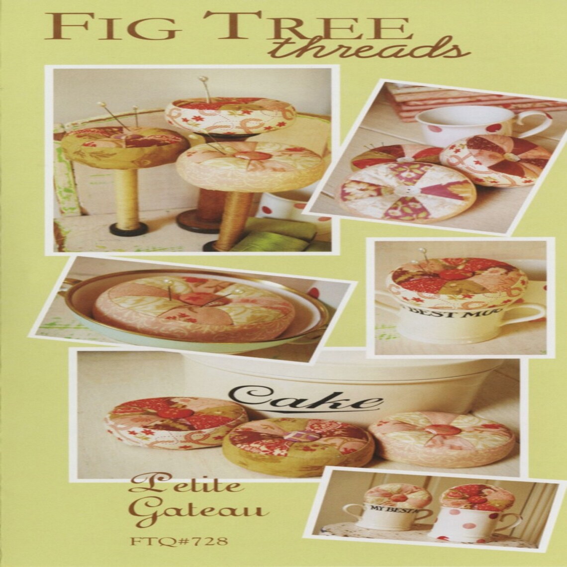 Pattern Pincushion Fig Tree Threads Petite Galeau | Etsy