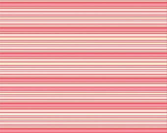 Stripes - Pink - DOTS AND POSIES - by Poppie Cotton Fabrics - Quilting Cotton Fabric - DP20404-Pink