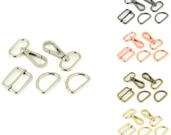 Kit hardware di base - 1-1/2" pollici - di Sallie Tomato - 1,5" pollici - 38 mm - Colori multipli - Hardware per borse - ( STS195 )