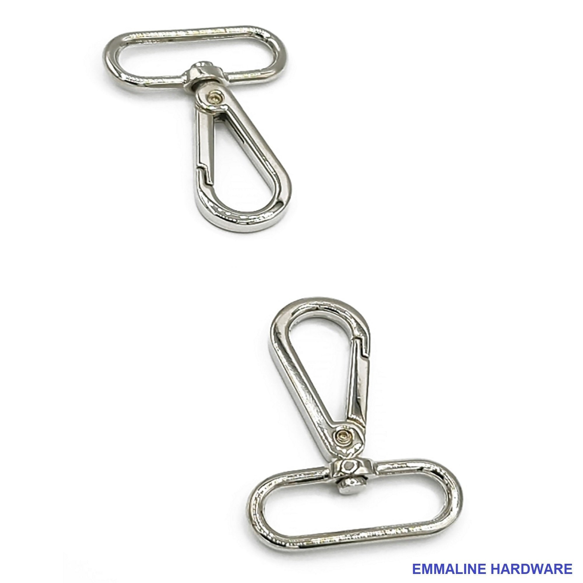 Flat Hook 1-1/2 inch Swivel Snap Hooks 1.5 Inch 38mm One and Half