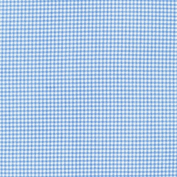 Gingham - Blue - HANDWORKS HOME - by Robert Kaufman - Quilting Cotton Fabric - DH-13194L-E