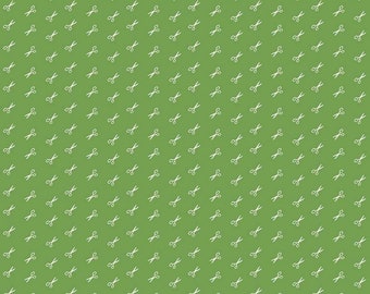 Scissors - Green - BEE BASICS - by Lori Holt of Bee in My Bonnet - Riley Blake Designs - Quilting Cotton Fabric - ( C6408-GREEN )