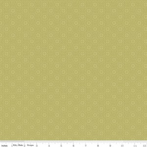May include: A seamless fabric pattern with a repeating geometric design in a light green color.