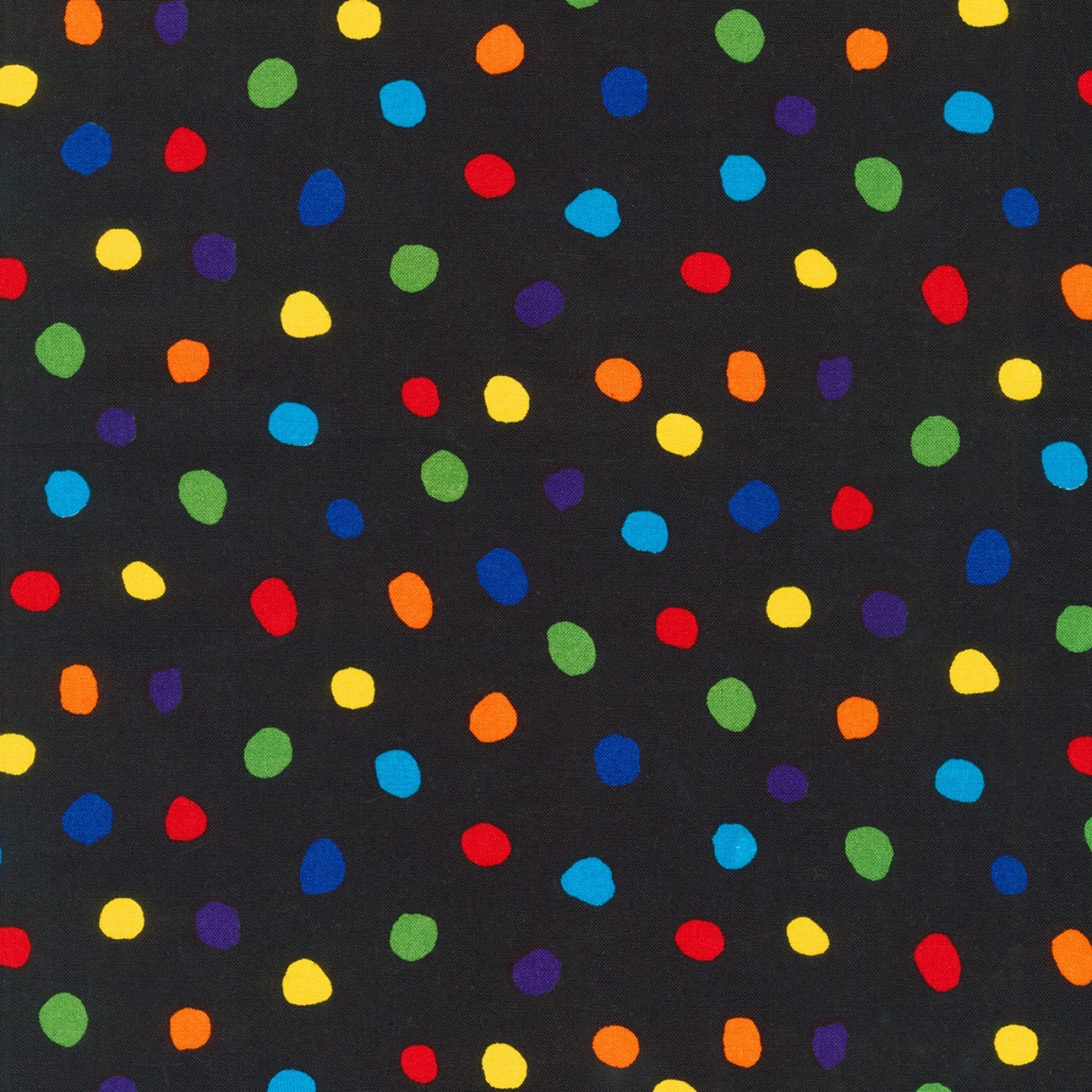 Multi Dots Quilting Cotton Fabric by Robert Kaufman Etsy