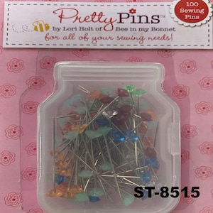 Pretty Pins - ** 3 Kinds to choose from ** - by Lori Holt of Bee in my Bonnet for Riley Blake - ** 3 Kinds to choose from **