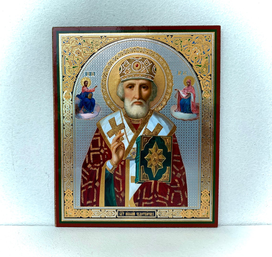 St Nicholas icon Orthodox icon | Etsy