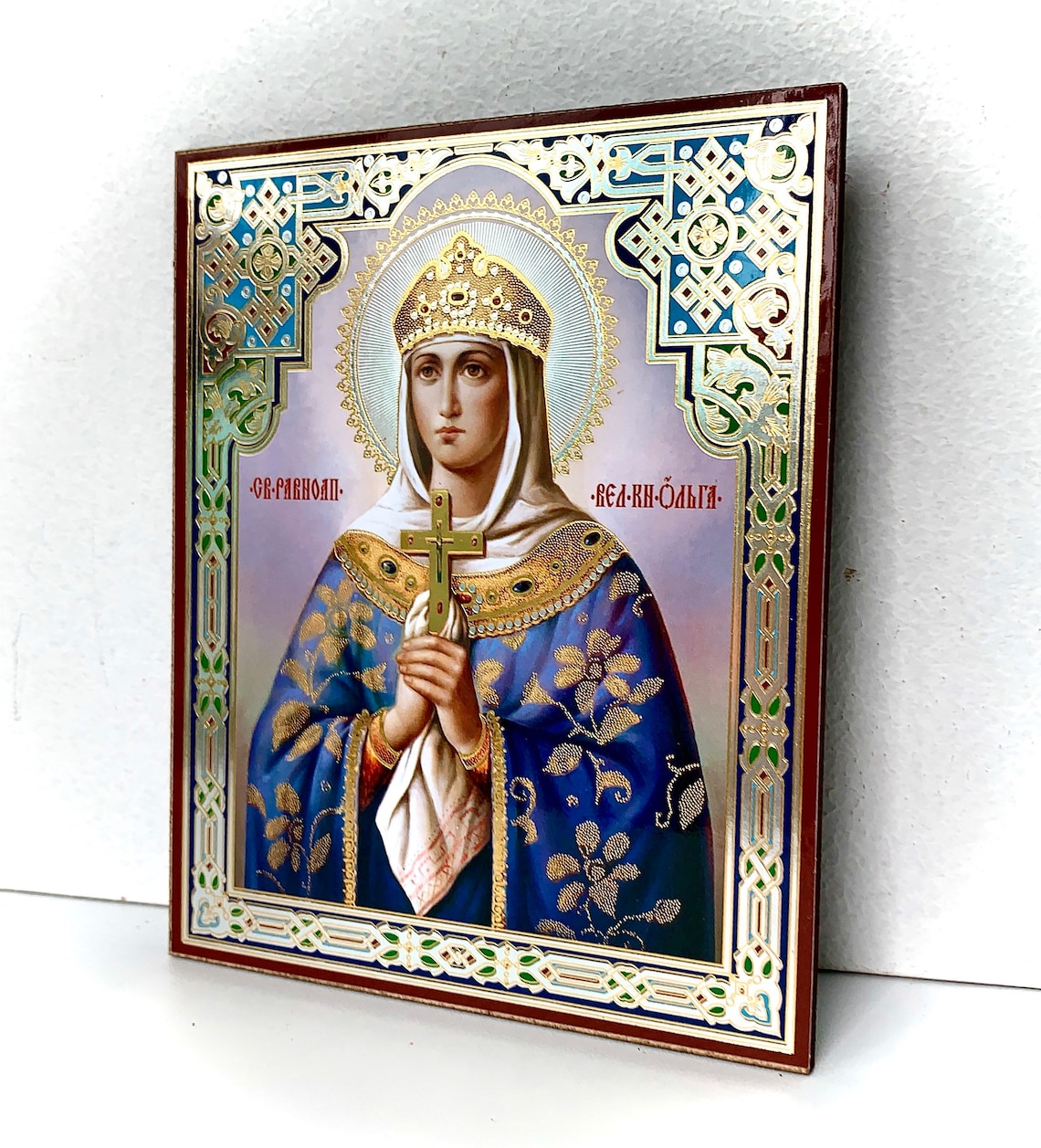 St Olga icon Olga di Kiev Etsy