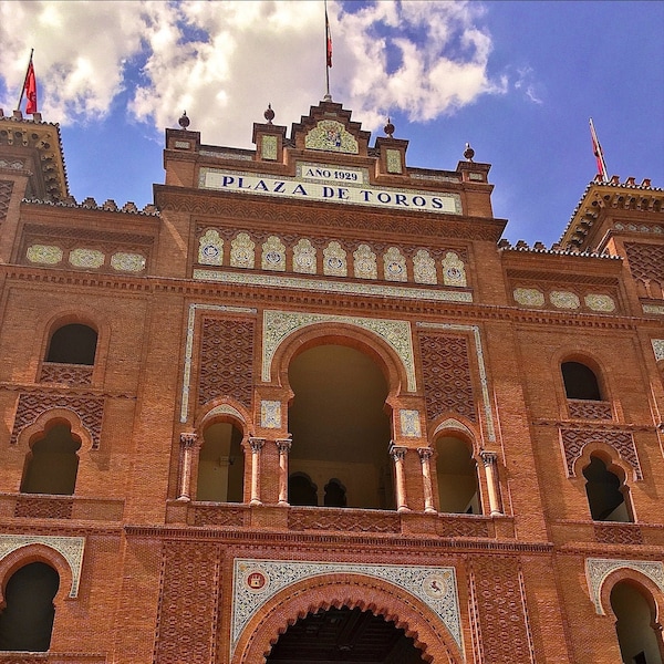 Plaza de Toros, Las Ventas, Bullfighting Arena, Madrid Spain Digital Print