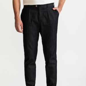 The &quot;Dobroesti&quot; Jeans, Eco-Friendly Jeans – Sustainable Denim for Everyday Comfort, Premium Eco-Conscious Denim for Timeless, Classic Chinos