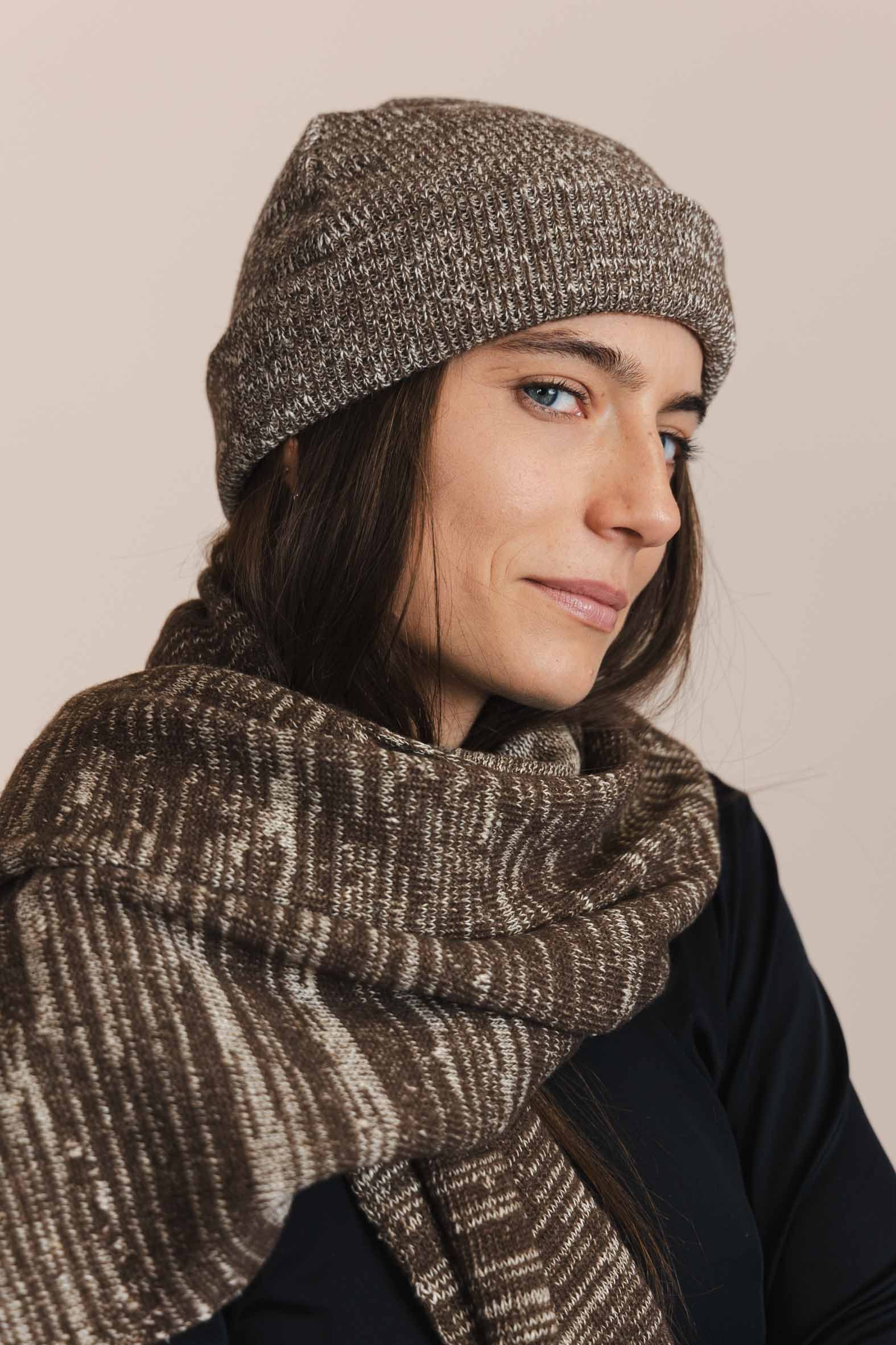 - The Etsy Hemp Brown Beanie Wool