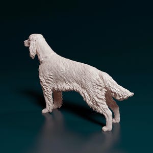 Irish Red Setter Figurine 3D Printed Dog Statue for Gift or Memorial Decor image 5