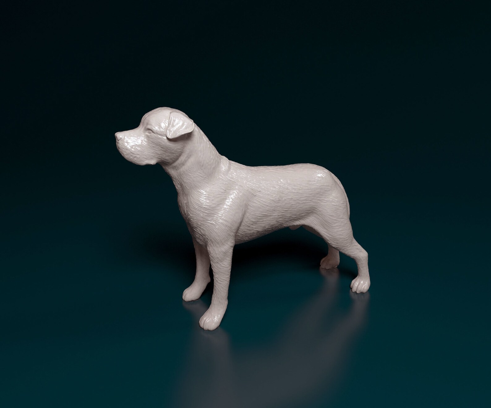 3D Printed Cane Corso Dog Statue Etsy