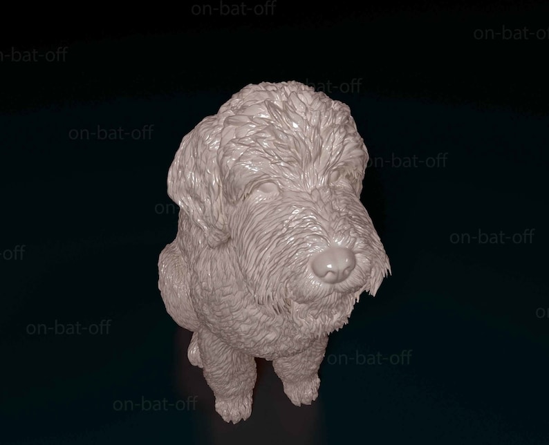 goldendoodle statue