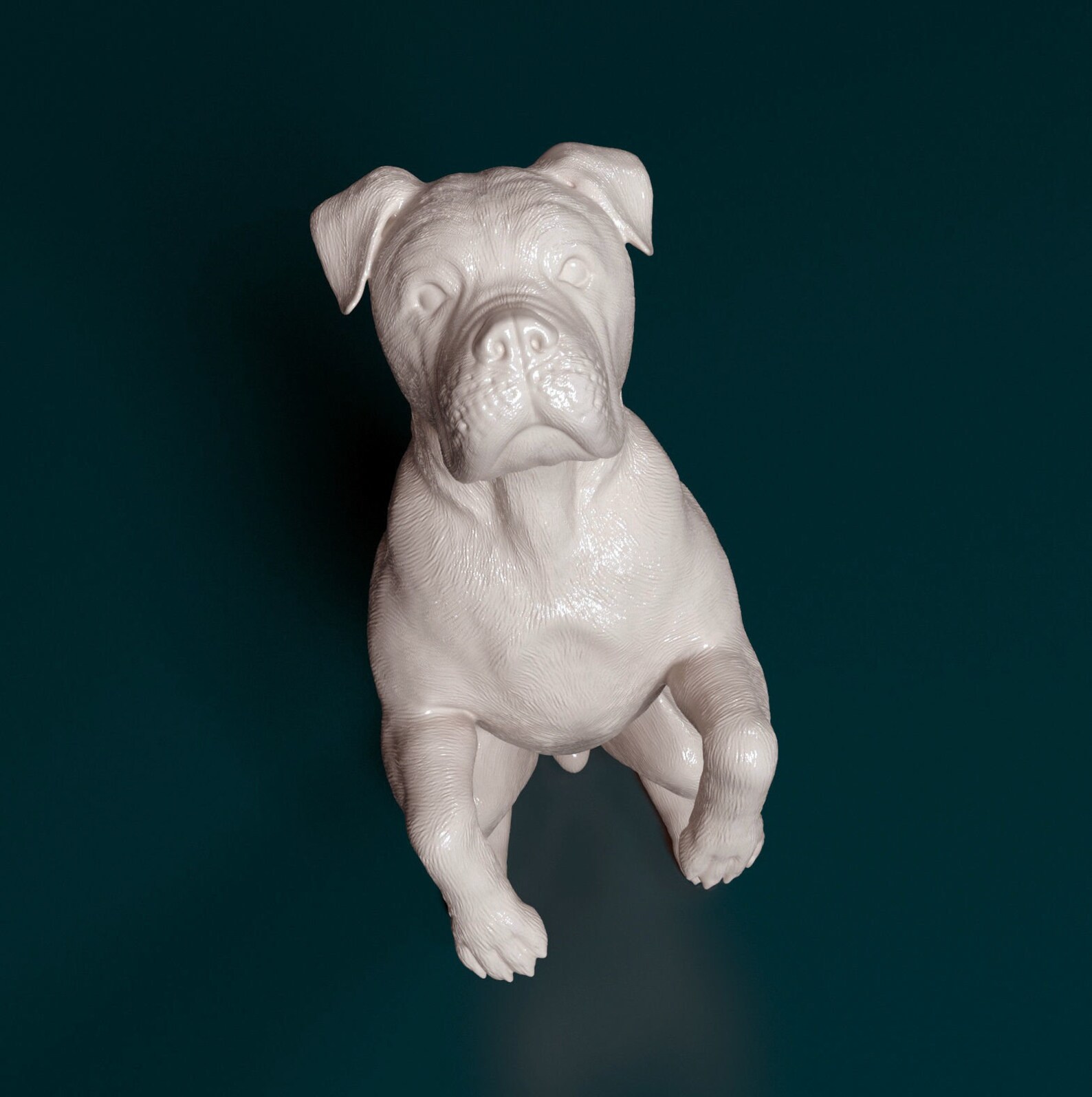 3D Printed Cane Corso Dog Statue Etsy