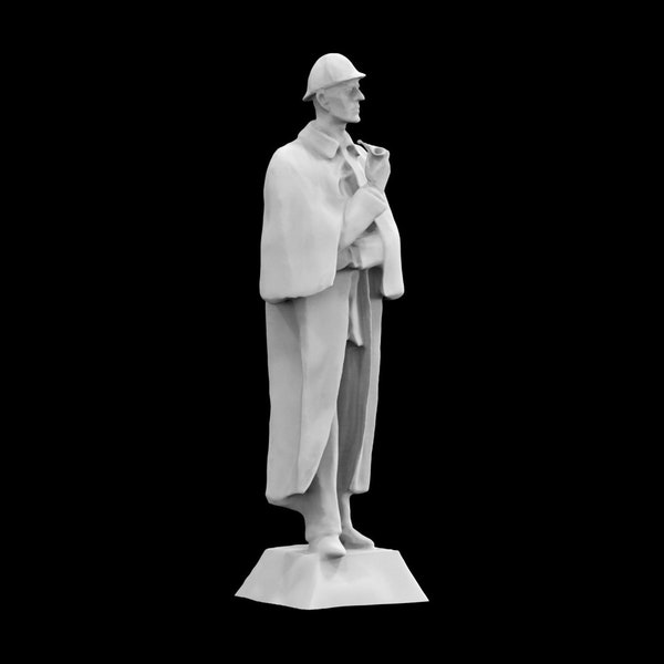Own a Piece of History: 3D Printed Sherlock Holmes Statue at Baker Street, London - Museum Quality Replica