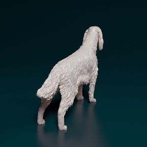 Irish Red Setter Figurine 3D Printed Dog Statue for Gift or Memorial Decor image 3