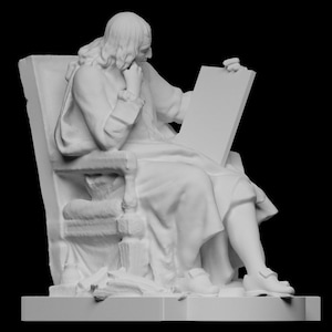 Own a Piece of History: 3D Printed Blaise Pascal - Museum Quality Replica