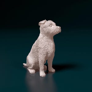 3D Printed Jack Russell Terrier – Dog Sculpture for Home Decor or Pet Memorial Gift