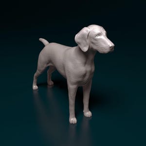 Deutsch Kurzhaar Figur 3D gedruckter Pointer Hund Statue als Geschenk oder als Gedenkstätte
