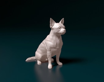 3D Printed English Bulldog Statue for Dog Lovers or Memorial Shelf Decor
