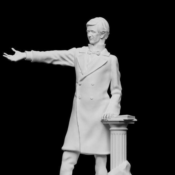 Southern Elegance: 3D Printed Jefferson Davis Memorial Sculpture for Unique Decor