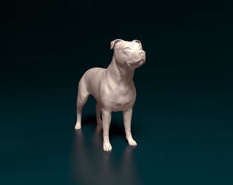pitbull figurine