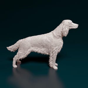 Irish Red Setter Figurine 3D Printed Dog Statue for Gift or Memorial Decor image 2