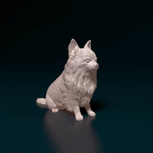 3D Printed Chihuahua Sculpture - Perfect Home Decor and Gift for Dog Lovers!