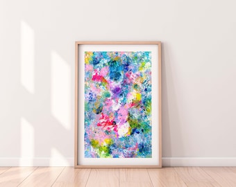 Electric Dreams | Abstract Giclée Wall Art | A1 A2 A3 A4 Print