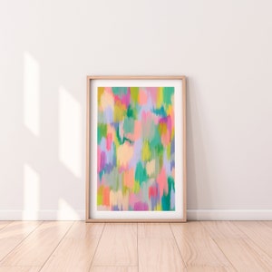 Spring Day | Abstract Giclée Wall Art | A1 A2 A3 A4  Print