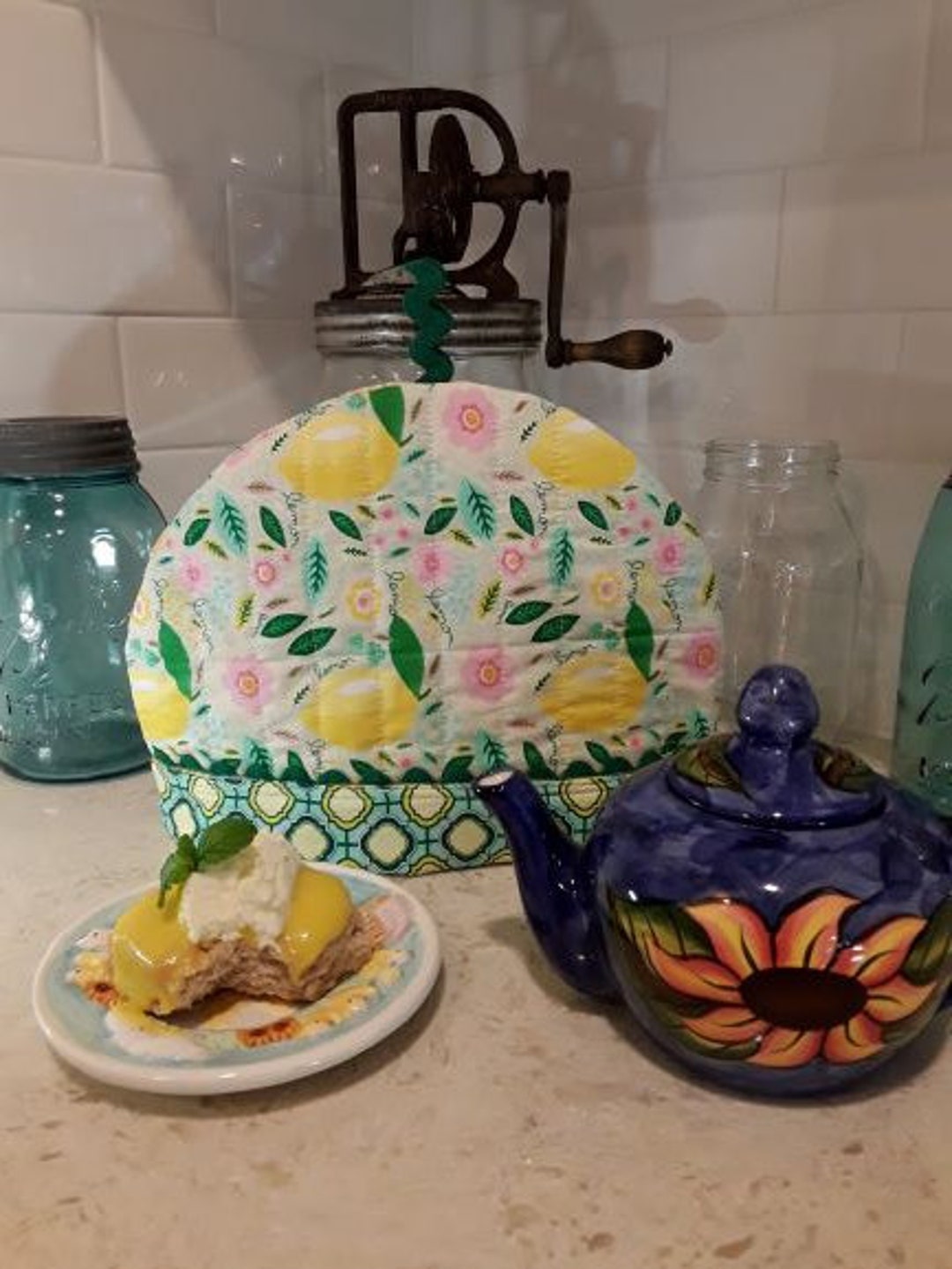 Cozy Cover, Tea Cozy, Insulated Tea Pot Cozy, Dome Tea Cozy, Quilted