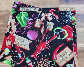 Lobster Potholders, Quilted Potholders, Kitchen Hot Pads, Oven Mitts,
