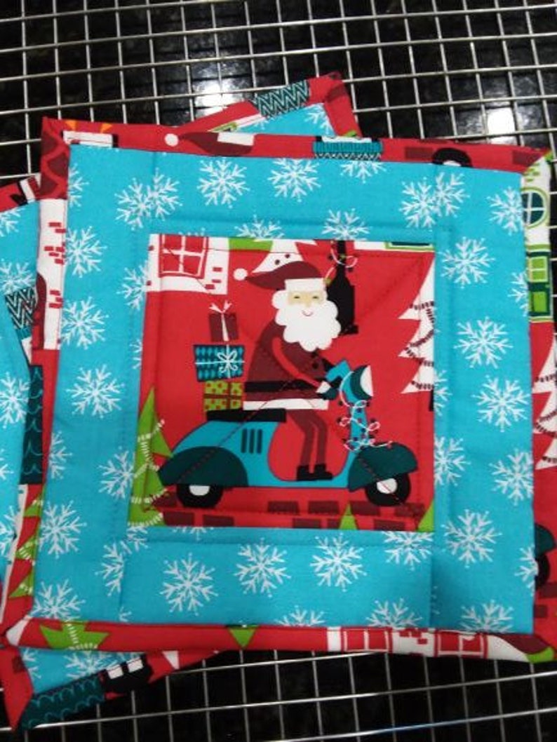 Hot Pads Oven Mitts Agarraderas Christmas Potholders Baking Potholders Cooking Kitchen Trivets Bakers Glove Oven Mitts