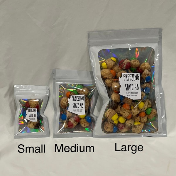 Caramel Mmm’s, M&M, Caramel Puff Candy, Freeze Dried Caramel Chocolate Candy, Freeze Dried Candy, Astronaut Food