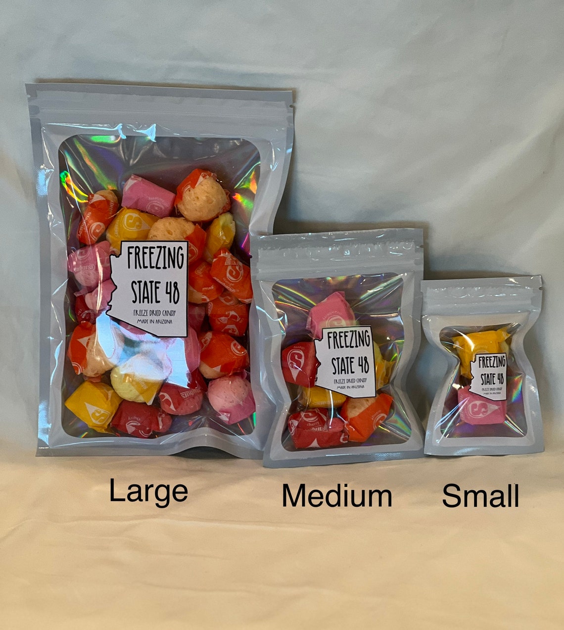 Starburst Puff, Freeze Dried Starburst, Freeze Dried Candy, Astronaut