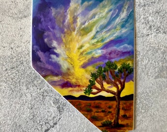 Nevada Joshua Tree Sticker