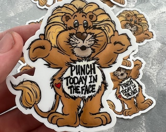 Punch today Care Bear Sticker