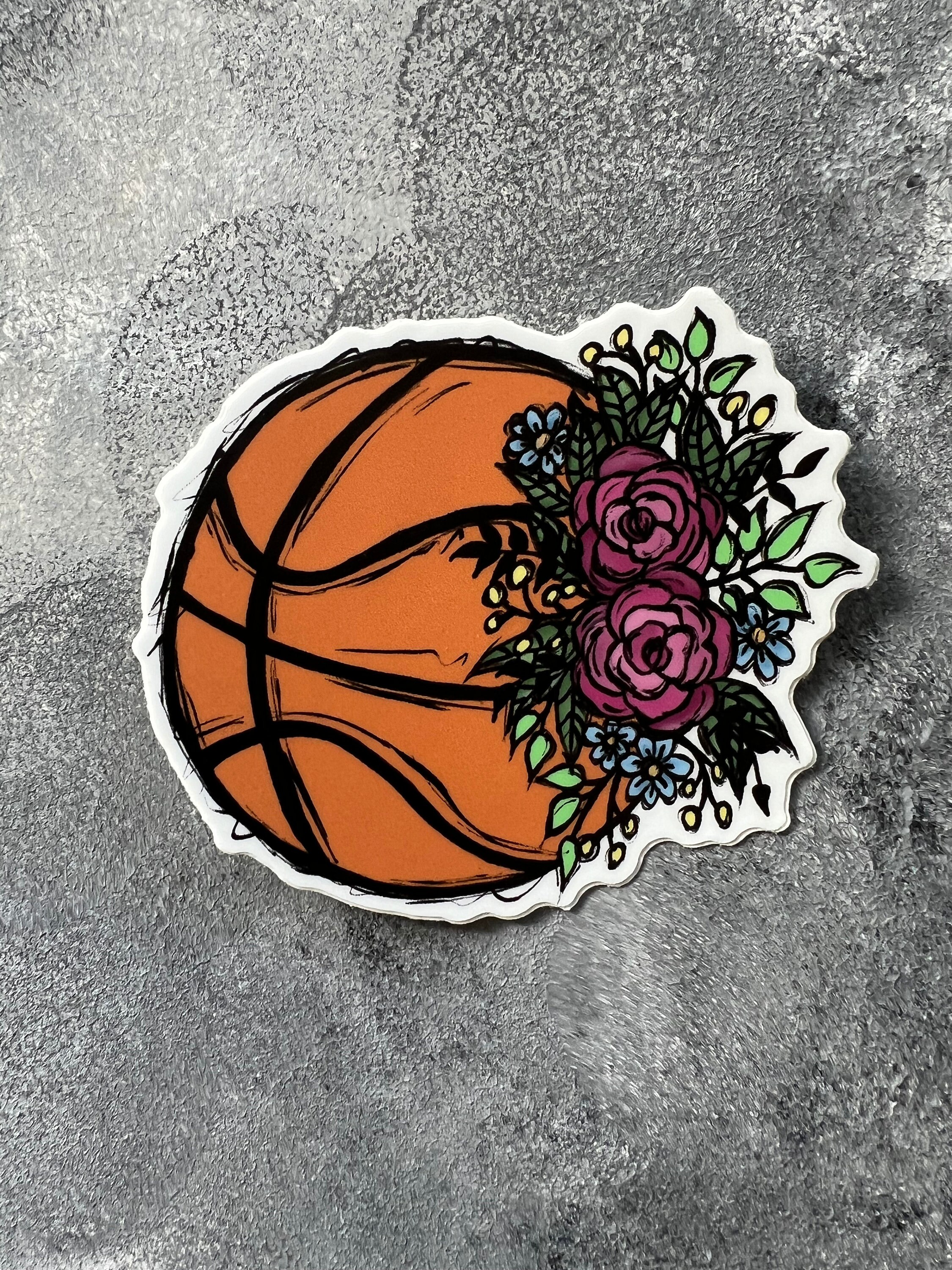 Basketball Sticker - Etsy